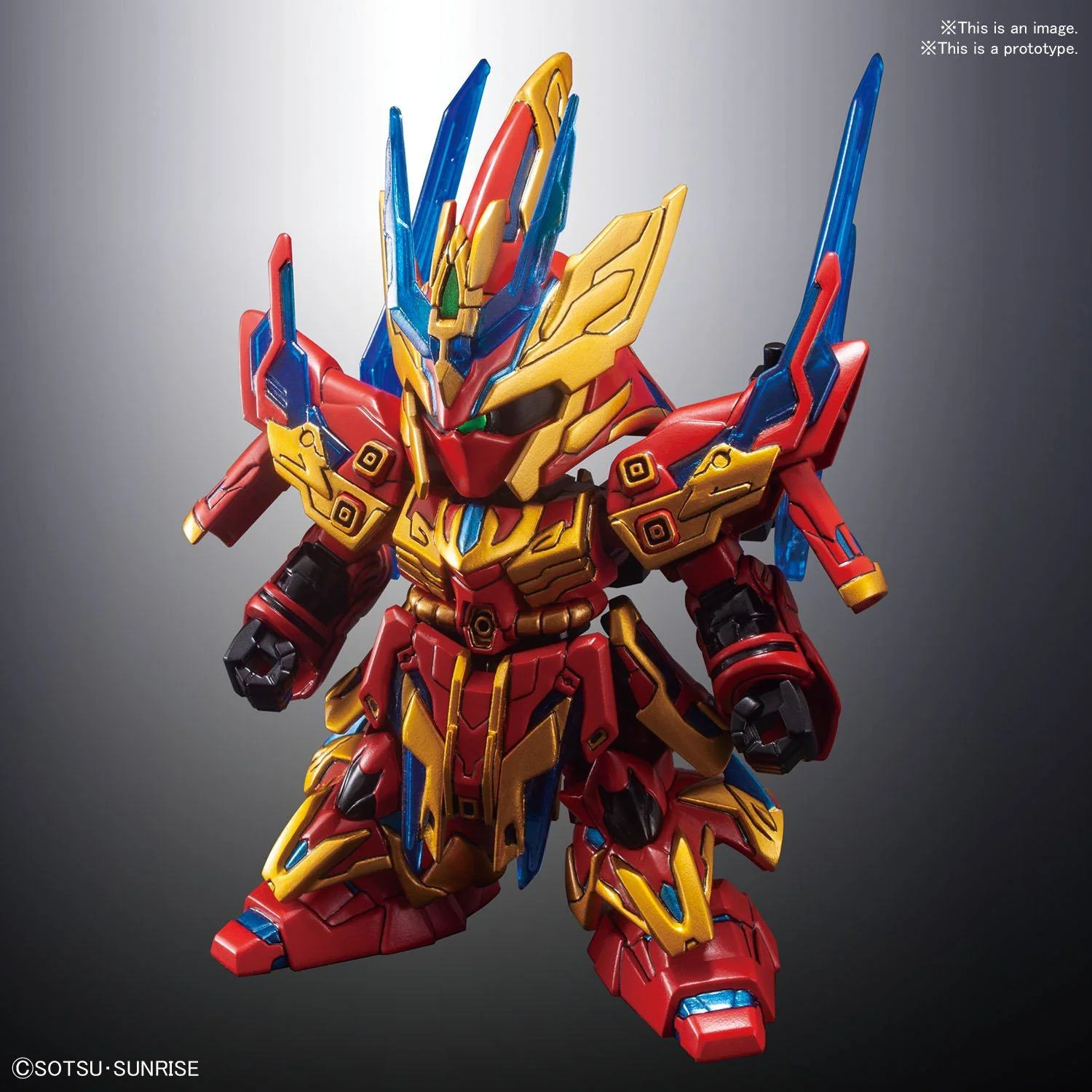 Soketsuden Zhang Liao Sazabi "SD Sangoku Soketsuden", Bandai SD - Image 5