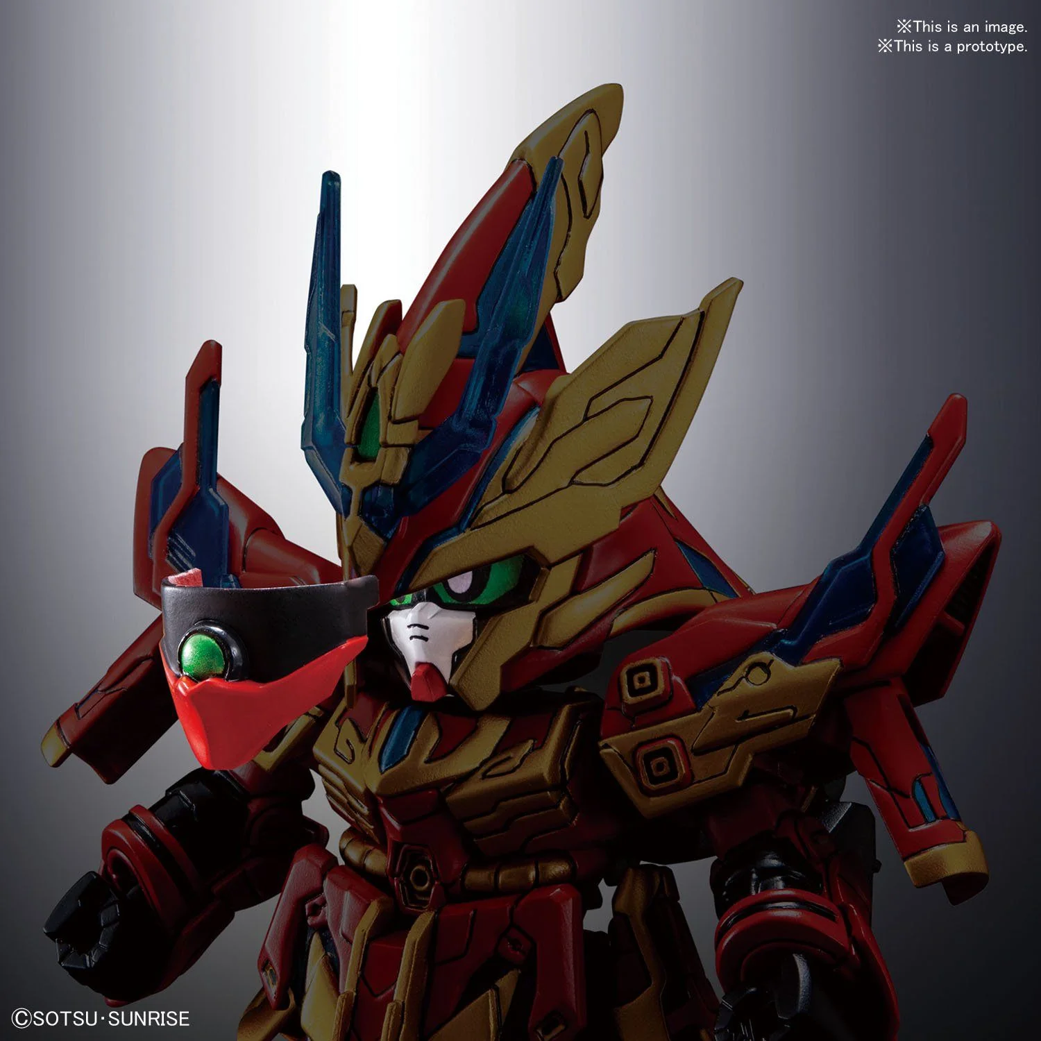 Soketsuden Zhang Liao Sazabi "SD Sangoku Soketsuden", Bandai SD - Image 6