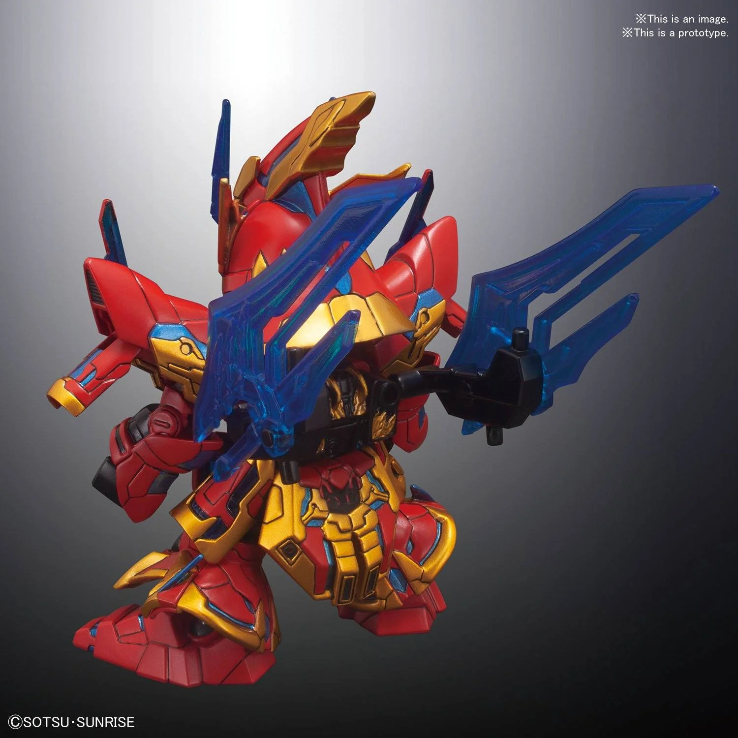 Soketsuden Zhang Liao Sazabi "SD Sangoku Soketsuden", Bandai SD - Image 8