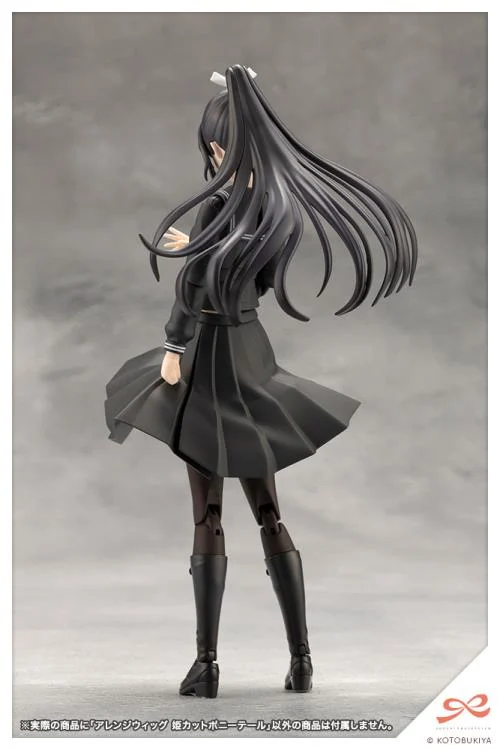 Sousai Shojo Teien Arranged Wigs Hime Cut Ponytail 1/10 Scale Accessory Set - Image 5