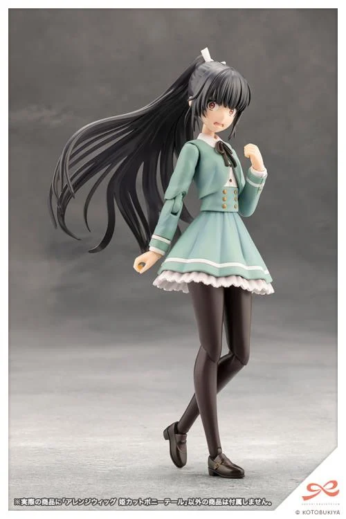 Sousai Shojo Teien Arranged Wigs Hime Cut Ponytail 1/10 Scale Accessory Set - Image 7