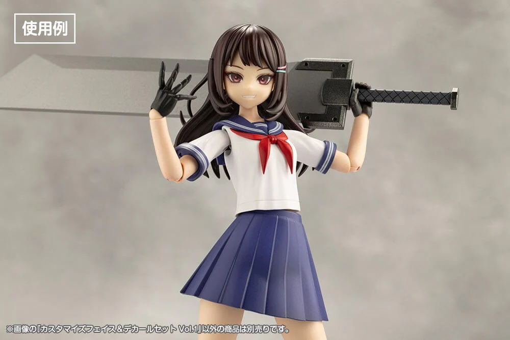 Sousai Shoujo Teien Customized Face & Decal (Vol. 1) 1/10 Scale Accessory Set - Image 3