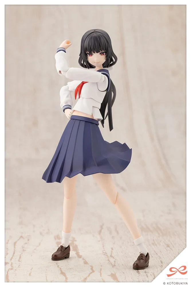 Sousai Shoujo Teien Touou High School Uniform Kuon Yakushiji 1/10 Scale Model Kit - Image 10