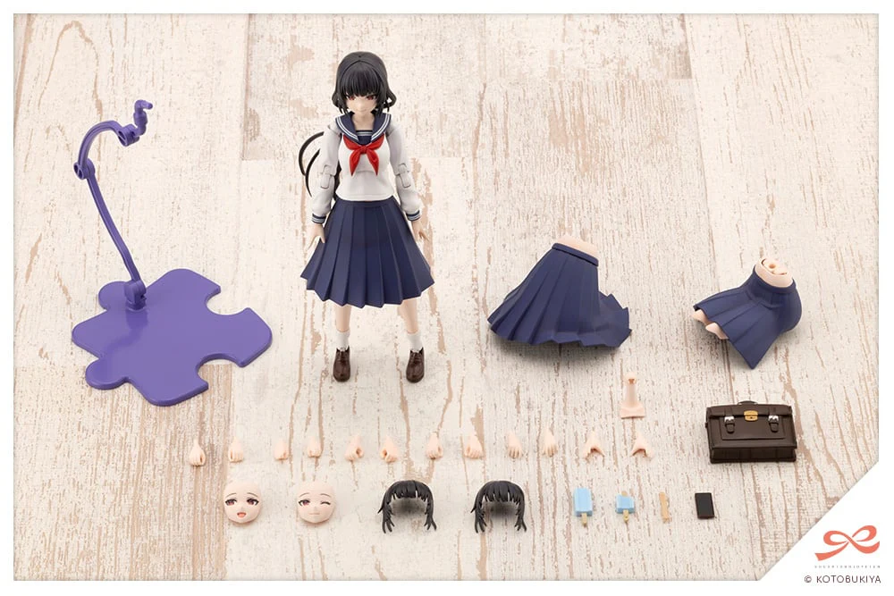Sousai Shoujo Teien Touou High School Uniform Kuon Yakushiji 1/10 Scale Model Kit - Image 18