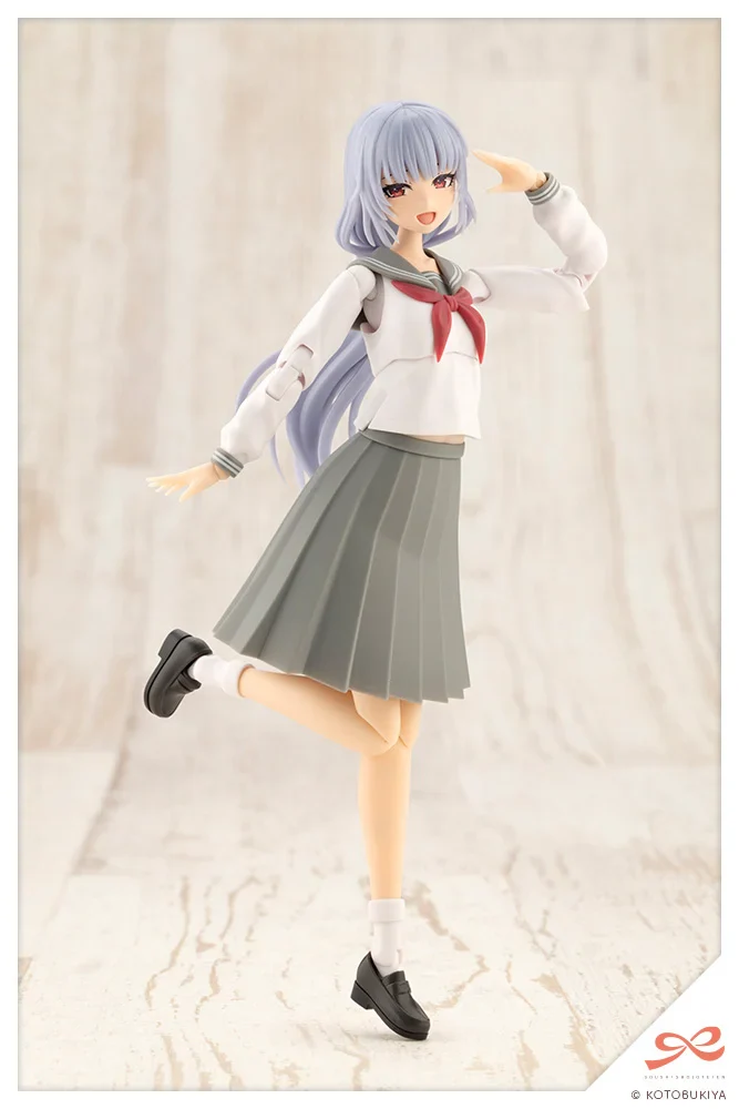 Sousai Shoujo Teien Touou High School Uniform Kuon Yakushiji (Dreaming Style Diamond Heroine Ver.) 1/10 Scale Model Kit - Image 4