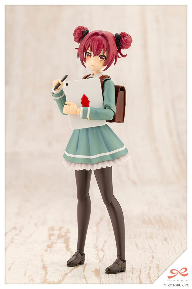 Sousai Shoujo Teien St. Iris Gakuen Girls' High School Winter Clothes Emma Koishikawa 1/10 Scale Model Kit - Image 10