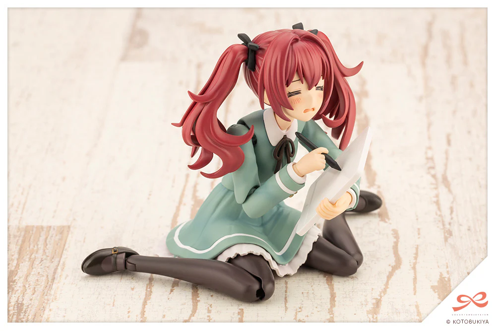 Sousai Shoujo Teien St. Iris Gakuen Girls' High School Winter Clothes Emma Koishikawa 1/10 Scale Model Kit - Image 13
