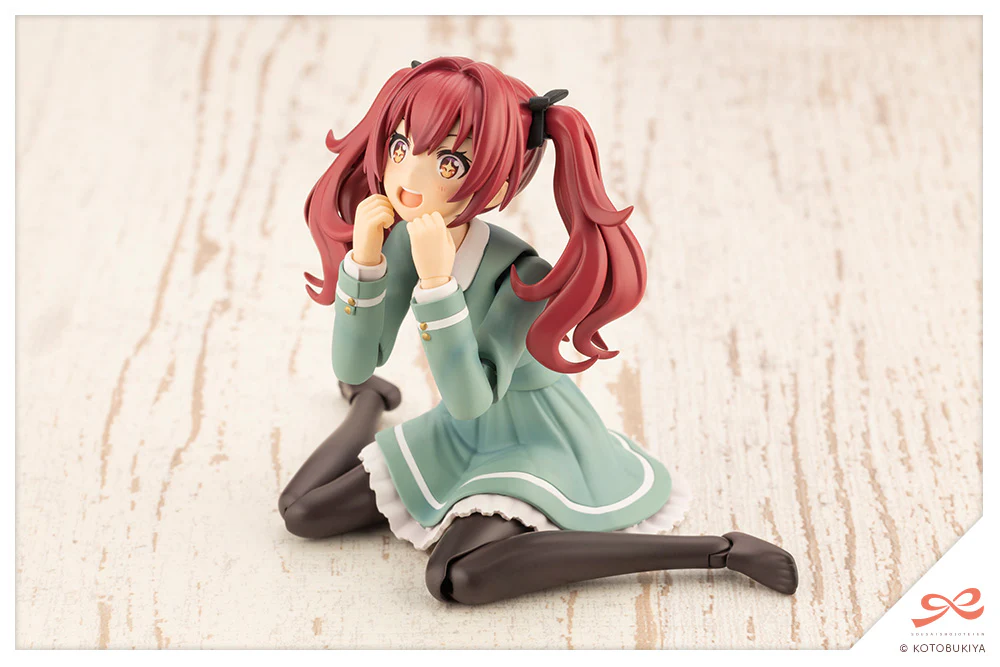 Sousai Shoujo Teien St. Iris Gakuen Girls' High School Winter Clothes Emma Koishikawa 1/10 Scale Model Kit - Image 14
