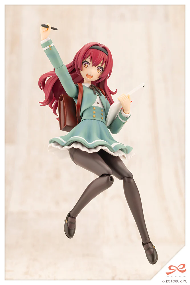 Sousai Shoujo Teien St. Iris Gakuen Girls' High School Winter Clothes Emma Koishikawa 1/10 Scale Model Kit - Image 6
