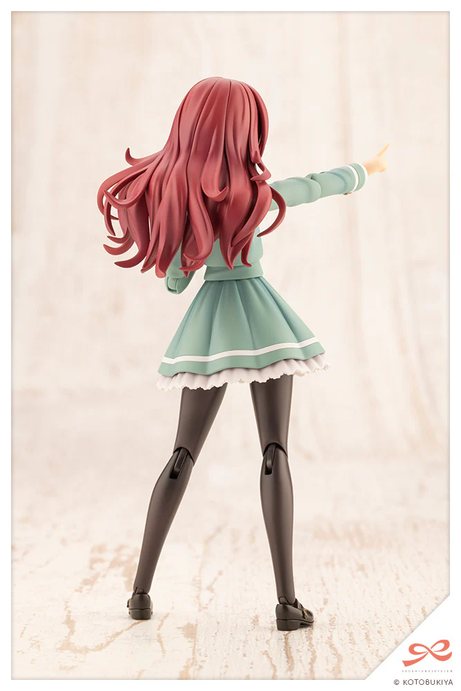 Sousai Shoujo Teien St. Iris Gakuen Girls' High School Winter Clothes Emma Koishikawa 1/10 Scale Model Kit - Image 8