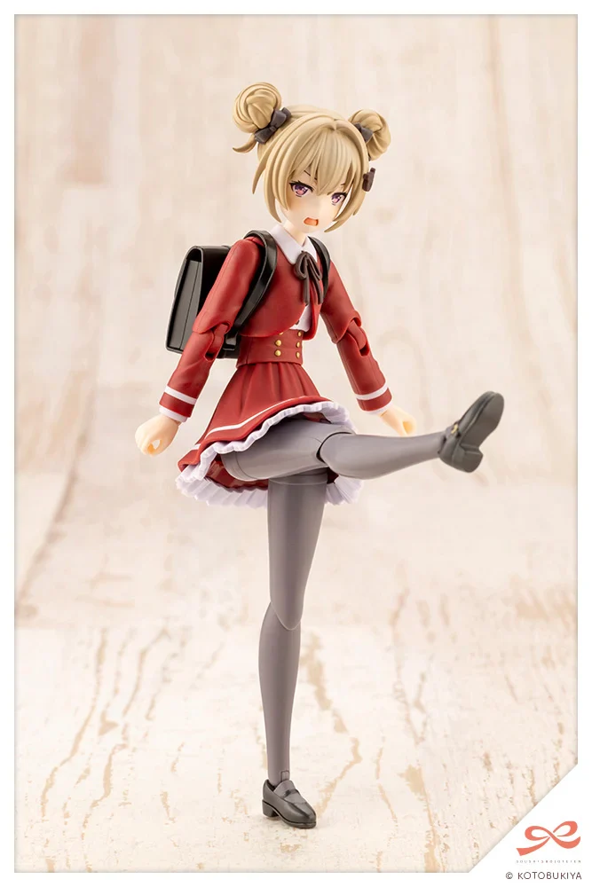 Sousai Shoujo Teien St. Iris Gakuen Girls' High School Winter Clothes Emma Koishikawa (Dreaming Style Imperial Rose Ver.) 1/10 Scale Model Kit - Image 10