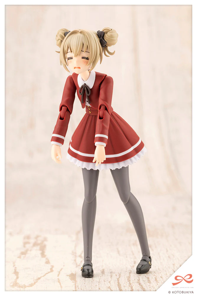 Sousai Shoujo Teien St. Iris Gakuen Girls' High School Winter Clothes Emma Koishikawa (Dreaming Style Imperial Rose Ver.) 1/10 Scale Model Kit - Image 8