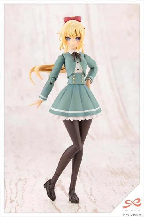 Sousai Shojo Teien St. Iris Girls' High School Winter Clothes Ritsuka Saeki 1/10 Scale Model Kit - Image 2