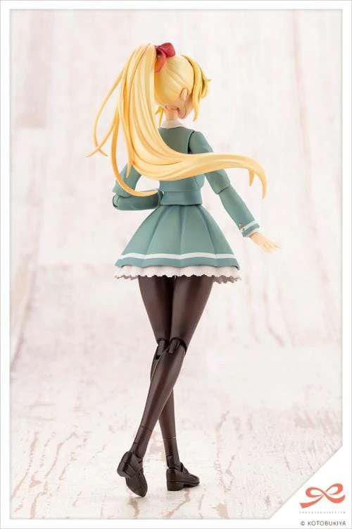 Sousai Shojo Teien St. Iris Girls' High School Winter Clothes Ritsuka Saeki 1/10 Scale Model Kit - Image 3