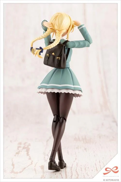 Sousai Shojo Teien St. Iris Girls' High School Winter Clothes Ritsuka Saeki 1/10 Scale Model Kit - Image 7