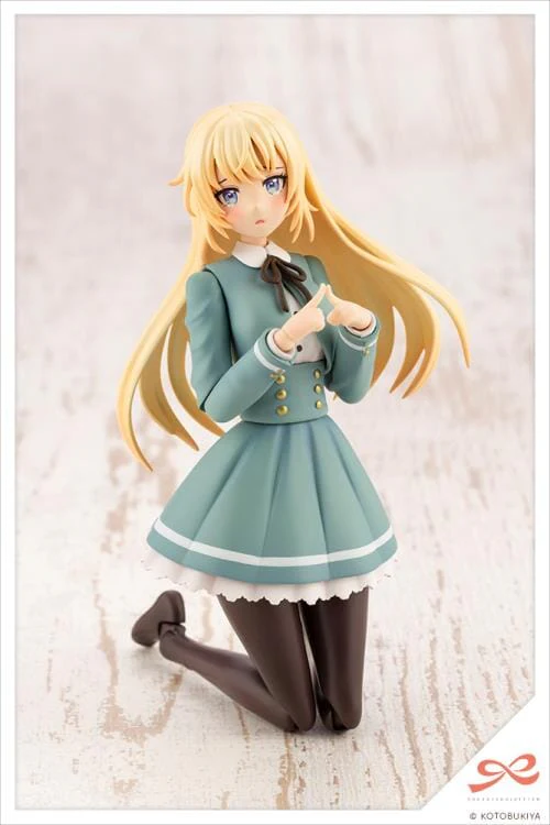 Sousai Shojo Teien St. Iris Girls' High School Winter Clothes Ritsuka Saeki 1/10 Scale Model Kit - Image 9