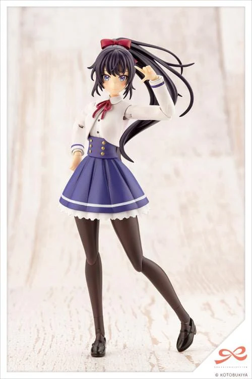 Sousai Shojo Teien St. Iris Girl's High School Winter Clothes Ritsuka Saeki (Dreaming Style Snow White Ver.) 1/10 Scale Model Kit - Image 2