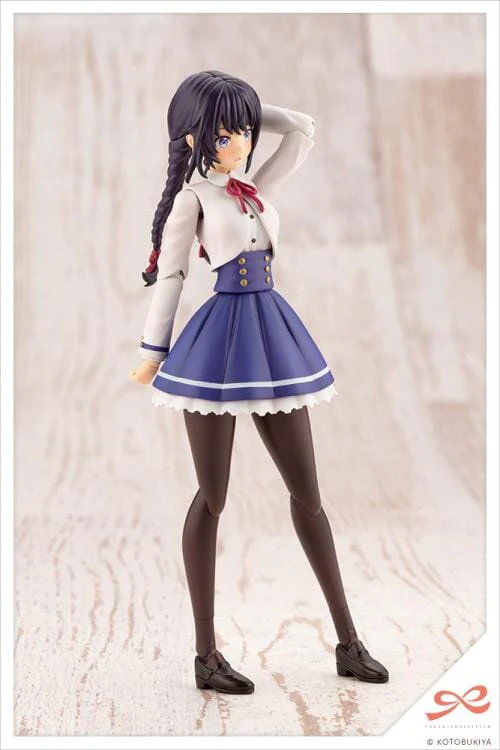 Sousai Shojo Teien St. Iris Girl's High School Winter Clothes Ritsuka Saeki (Dreaming Style Snow White Ver.) 1/10 Scale Model Kit - Image 6