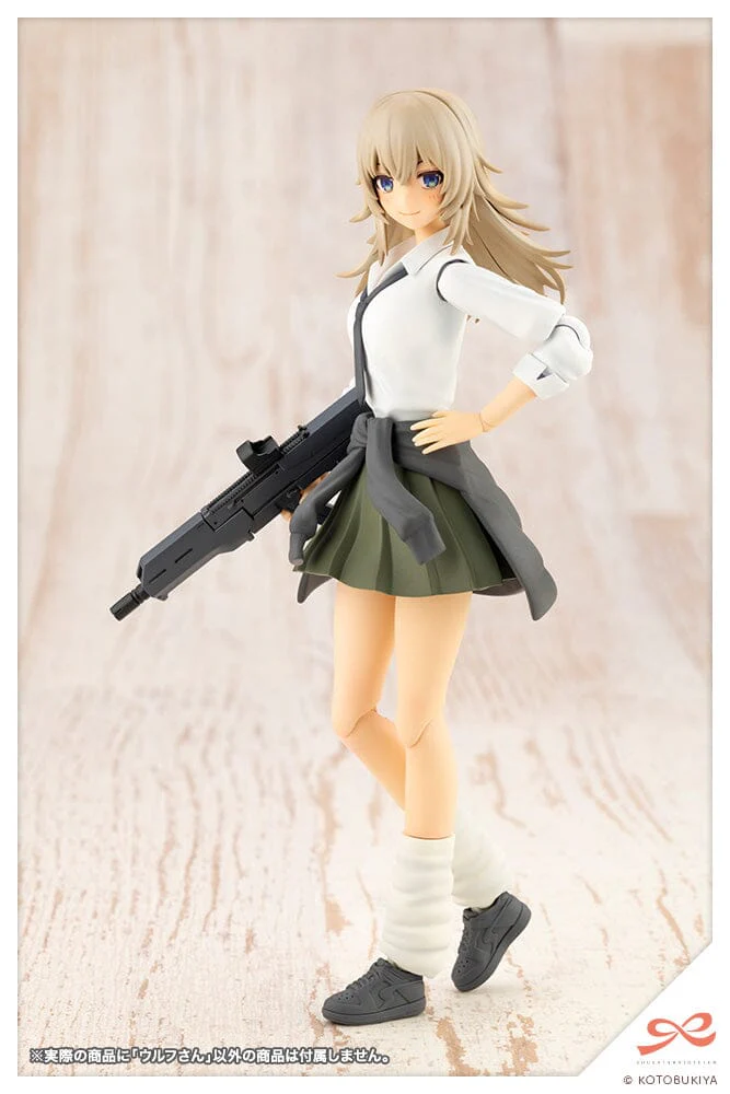 Sousai Shoujo Teien Wolf-san 1/10 Scale Model Kit - Image 12