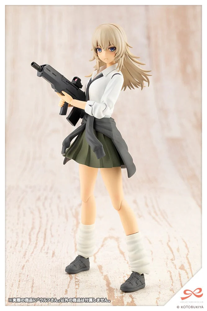 Sousai Shoujo Teien Wolf-san 1/10 Scale Model Kit - Image 13