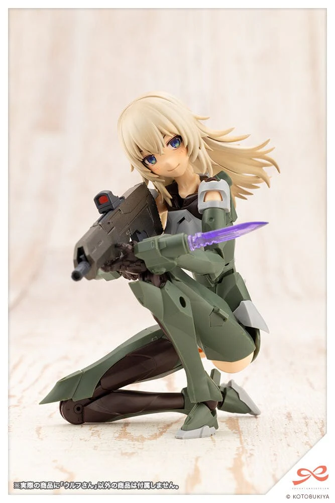 Sousai Shoujo Teien Wolf-san 1/10 Scale Model Kit - Image 20