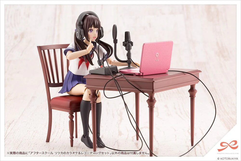 Sousai Shoujo Teien After School Ritsuka's Kareoke & Recording 1/10 Scale Accessory Set - Image 9