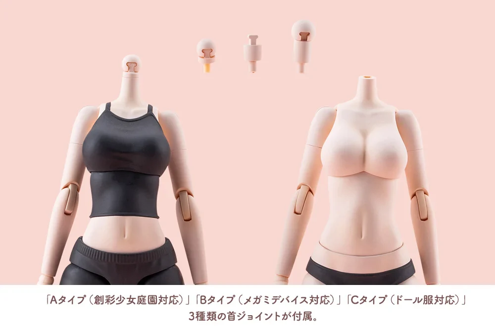 Sousai Shoujo Teien Dress Up Body (Large Color C Ver.) 1/10 Scale Model Kit - Image 5