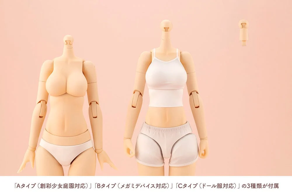 Sousai Shoujo Teien Dress Up Body (Medium) 1/10 Scale Model Kit - Image 8