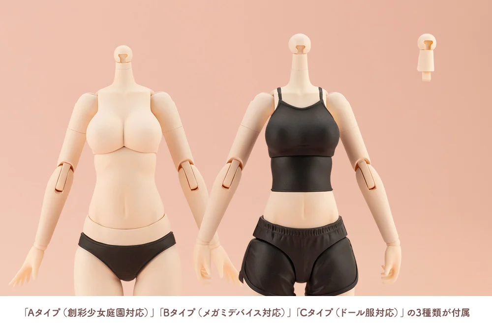 Sousai Shoujo Teien Dress Up Body (Medium Color C Ver.) 1/10 Scale Model Kit - Image 9