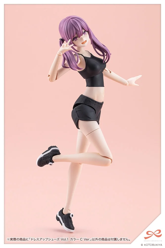 Sousai Shoujo Teien Dress Up Shoes (Color C Ver.) 1/10 Scale Model Kit - Image 5