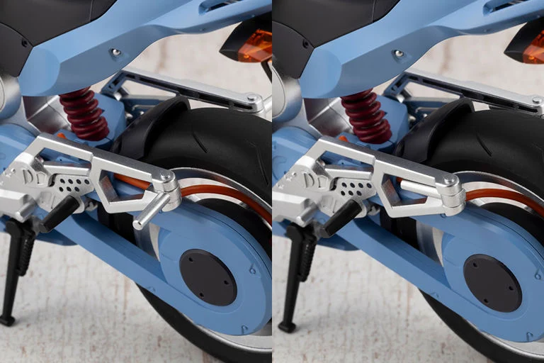 Sousai Shoujo Teien Extreme Sports Bike (Rui Saotome Specifications) 1/10 Scale Model Kit - Image 11