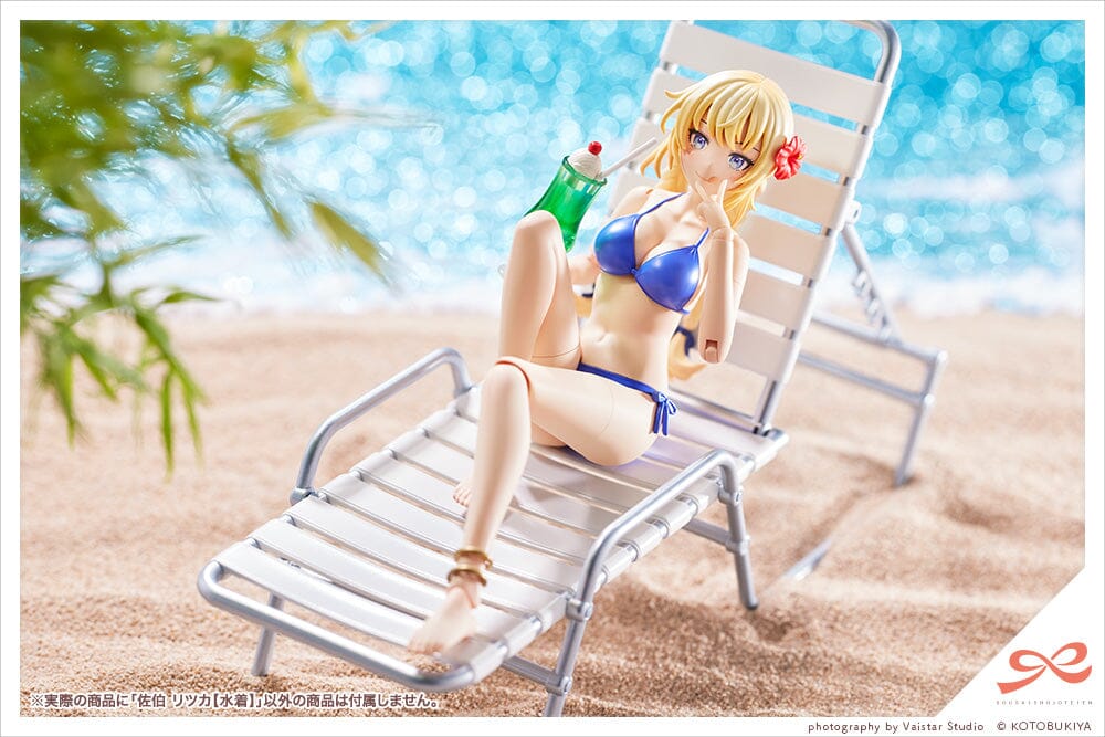Sousai Shoujo Teien High School Ritsuka Saeki (Swim Style) 1/10 Scale Model Kit - Image 14