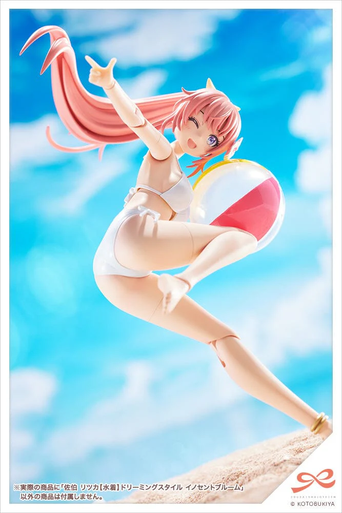 Sousai Shoujo Teien High School Ritsuka Saeki (Swim Style) Dreaming Style Innocent Bloom1/10 Scale Model Kit - Image 12