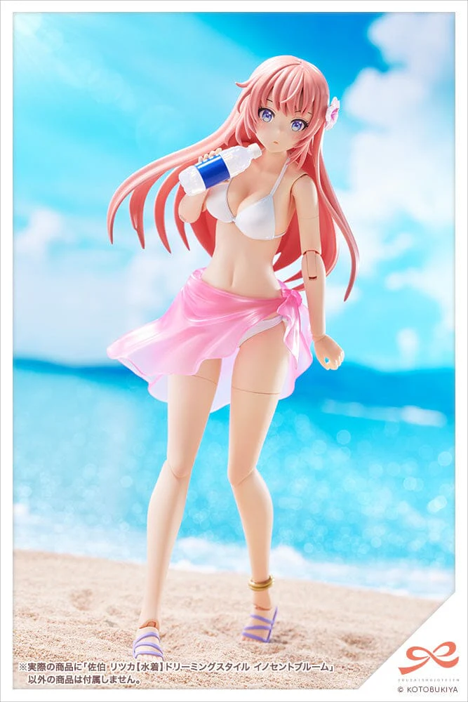 Sousai Shoujo Teien High School Ritsuka Saeki (Swim Style) Dreaming Style Innocent Bloom1/10 Scale Model Kit - Image 13