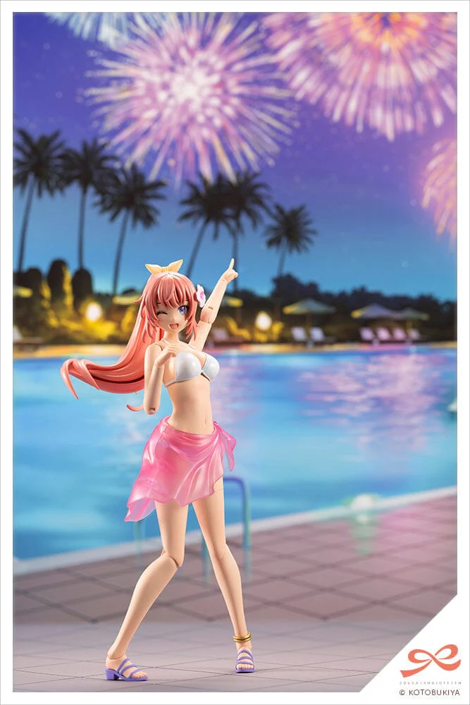 Sousai Shoujo Teien High School Ritsuka Saeki (Swim Style) Dreaming Style Innocent Bloom1/10 Scale Model Kit - Image 14