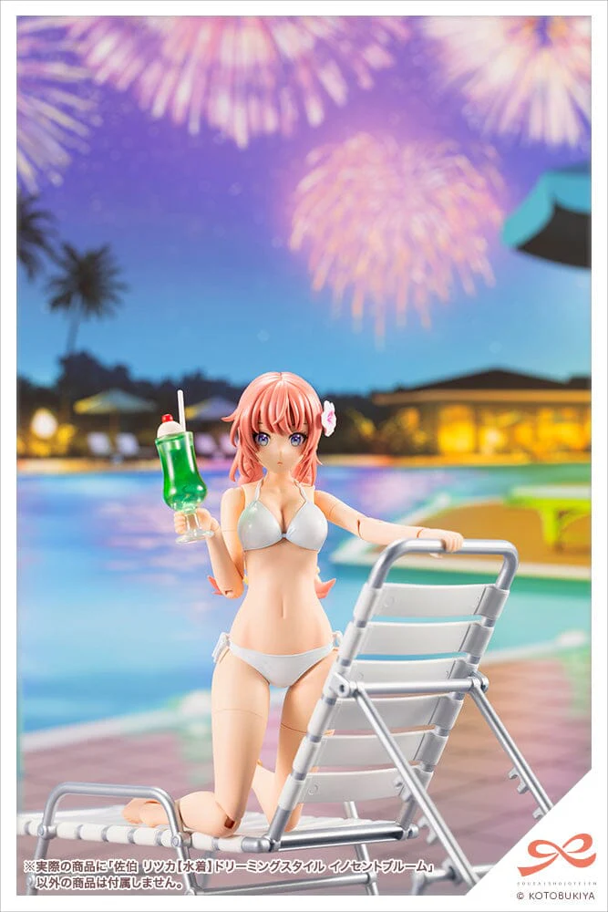 Sousai Shoujo Teien High School Ritsuka Saeki (Swim Style) Dreaming Style Innocent Bloom1/10 Scale Model Kit - Image 15
