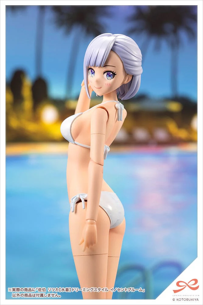 Sousai Shoujo Teien High School Ritsuka Saeki (Swim Style) Dreaming Style Innocent Bloom1/10 Scale Model Kit - Image 16