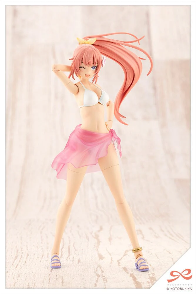 Sousai Shoujo Teien High School Ritsuka Saeki (Swim Style) Dreaming Style Innocent Bloom1/10 Scale Model Kit - Image 2