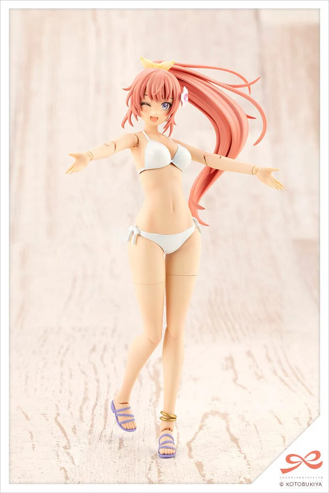 Sousai Shoujo Teien High School Ritsuka Saeki (Swim Style) Dreaming Style Innocent Bloom1/10 Scale Model Kit - Image 4