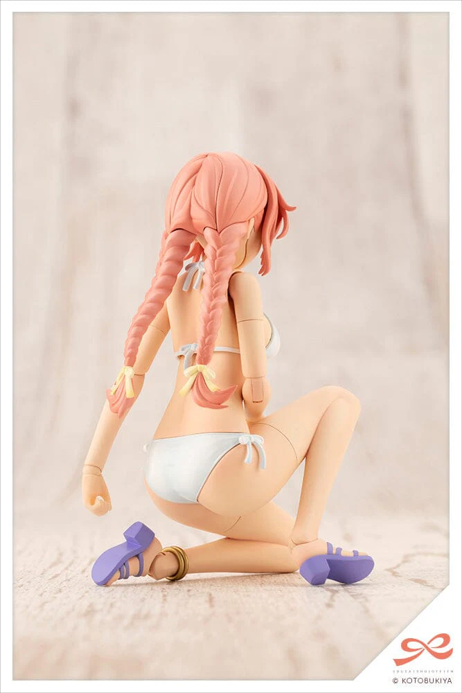 Sousai Shoujo Teien High School Ritsuka Saeki (Swim Style) Dreaming Style Innocent Bloom1/10 Scale Model Kit - Image 7
