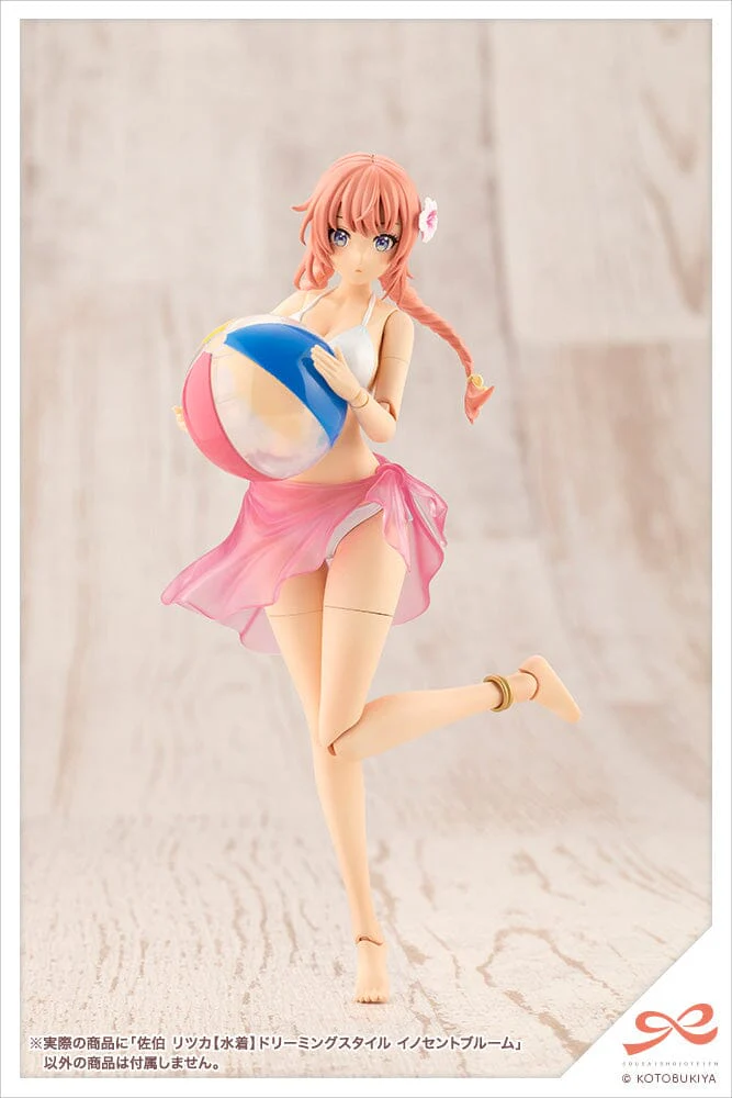 Sousai Shoujo Teien High School Ritsuka Saeki (Swim Style) Dreaming Style Innocent Bloom1/10 Scale Model Kit - Image 8