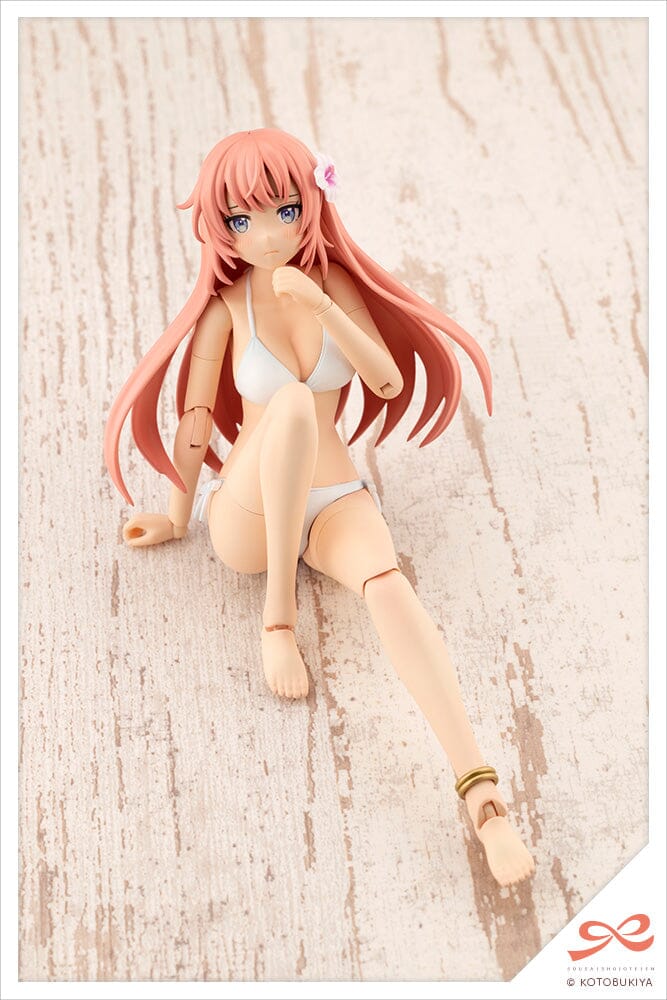 Sousai Shoujo Teien High School Ritsuka Saeki (Swim Style) Dreaming Style Innocent Bloom1/10 Scale Model Kit - Image 9