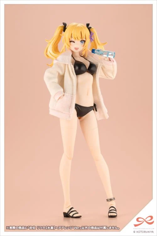 Sousai Shoujo Teien High School Ritsuka Saeki (Swim Style) (Hair Arrangement Ver.) 1/10 Scale Model Kit - Image 10