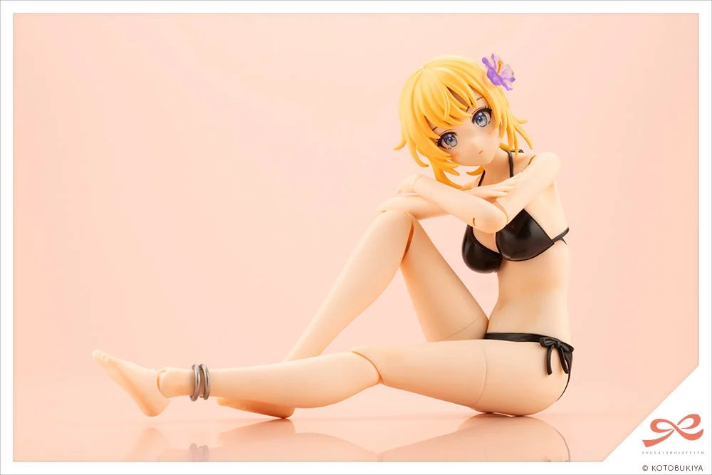 Sousai Shoujo Teien High School Ritsuka Saeki (Swim Style) (Hair Arrangement Ver.) 1/10 Scale Model Kit - Image 18
