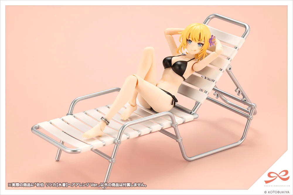 Sousai Shoujo Teien High School Ritsuka Saeki (Swim Style) (Hair Arrangement Ver.) 1/10 Scale Model Kit - Image 19
