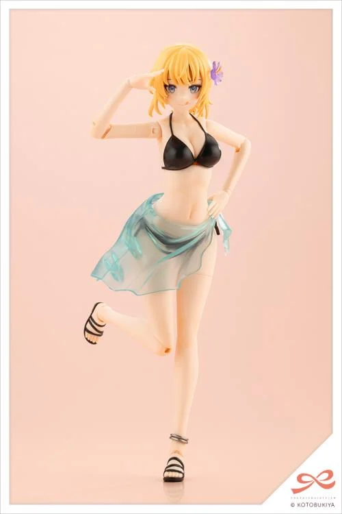 Sousai Shoujo Teien High School Ritsuka Saeki (Swim Style) (Hair Arrangement Ver.) 1/10 Scale Model Kit - Image 2