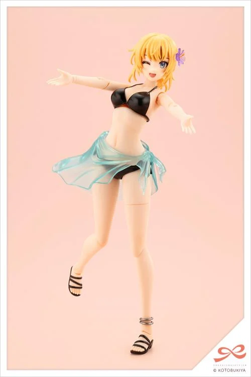 Sousai Shoujo Teien High School Ritsuka Saeki (Swim Style) (Hair Arrangement Ver.) 1/10 Scale Model Kit - Image 3