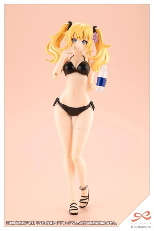 Sousai Shoujo Teien High School Ritsuka Saeki (Swim Style) (Hair Arrangement Ver.) 1/10 Scale Model Kit - Image 8