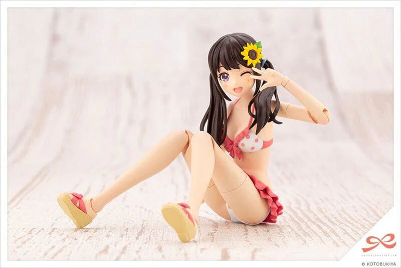 Sousai Shoujo Teien High School Swimsuit Yuki Madoka 1/10 Scale Model Kit - Image 12