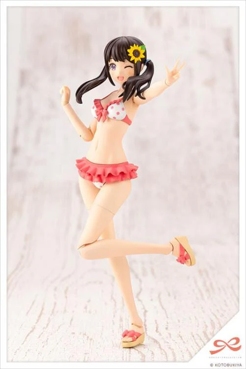 Sousai Shoujo Teien High School Swimsuit Yuki Madoka 1/10 Scale Model Kit - Image 3